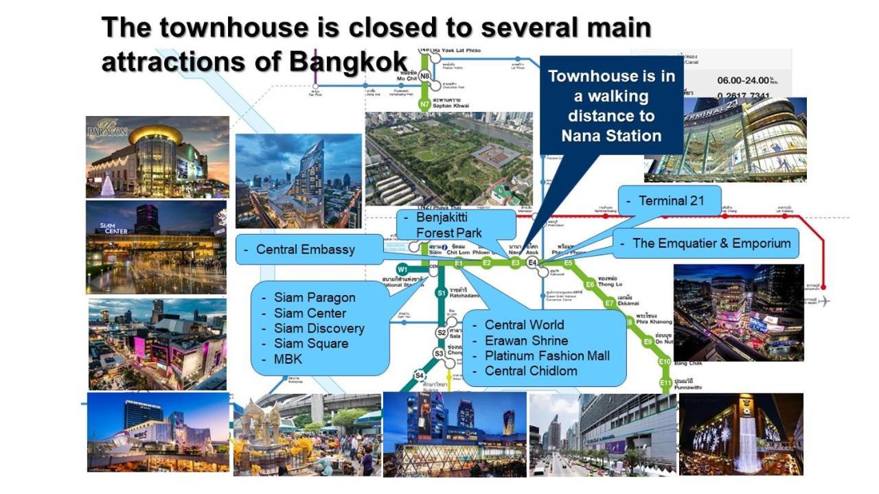 At Nana-5Bed, City Center, Nana Bts, Mbk, Central World, Siam Μπανγκόκ Εξωτερικό φωτογραφία